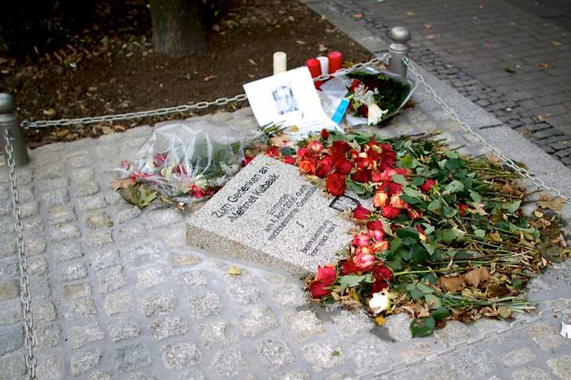 Dortmunder Gedenkstein zum Gedenken an Mehmet Kubaşık