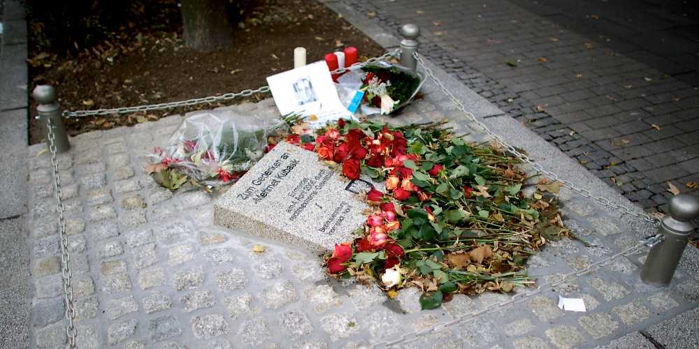 Dortmunder Gedenkstein zum Gedenken an Mehmet Kubaşık