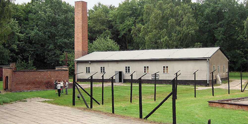 Gaskammer und Krematorium des KZ Stutthof.