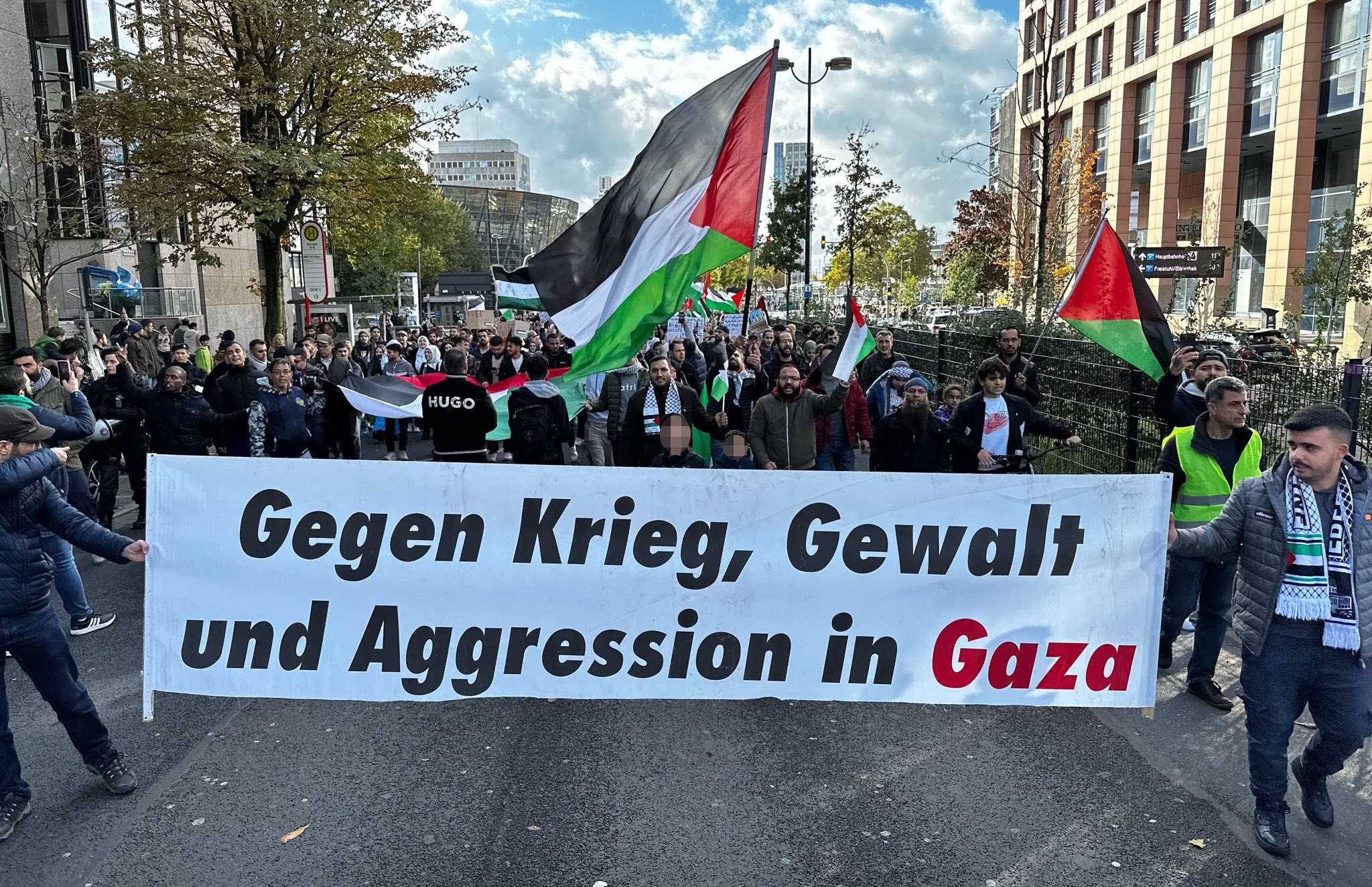 Demo am 28. Oktober 2023 in der Dortmunder Innenstadt.